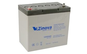 Zinova 12V 55AH Gel (Jel) Akü