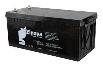 Zinova 12V 200AH Bakımsız Kuru Akü