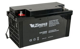 Zinova 12V 120AH Bakımsız Kuru Akü