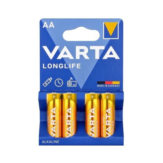 Varta 4106 Longlife AA Kalem Pil 4lü