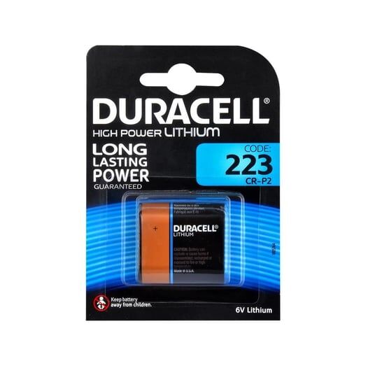 Duracell DL223, CRP2 6V Lithium Pil 1li (İ)