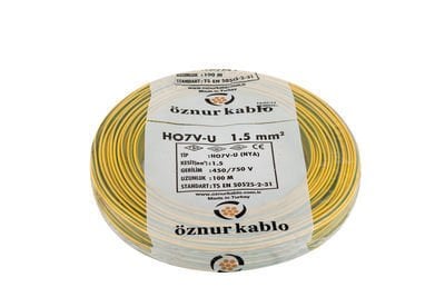 NYA ÖZNUR SARI YEŞİL KABLO