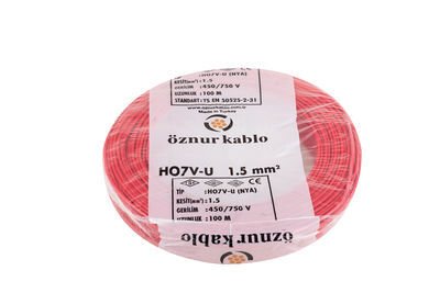 NYA ÖZNUR KIRMIZI KABLO - BÜTÜN KESİTLER