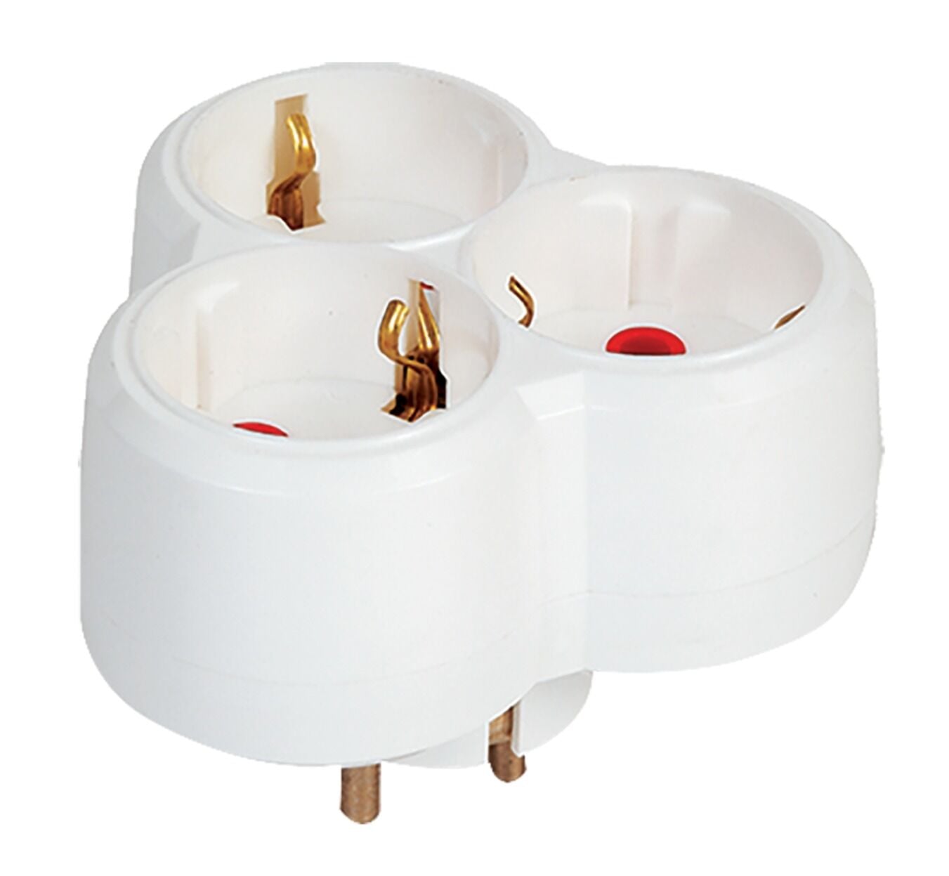 TOP. ÜÇLÜ FİŞ-PRİZ (YONCA TİP ( SIVA ÜSTÜ)