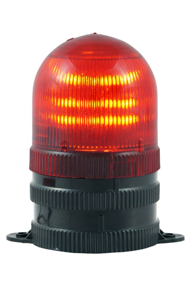 Mesan MS 357.1.12-60VAC/DC Kırmızı Smd Ledli Buzzerlı İkaz Lambası